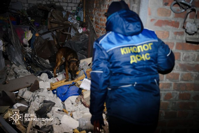 ДСНС показала масштаби пошкоджень гаражів у Харкові після ракетного удару (фото)